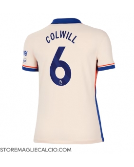 Chelsea Levi Colwill #6 Maglia Gara Trasferta Repliche 2024-25 Donna